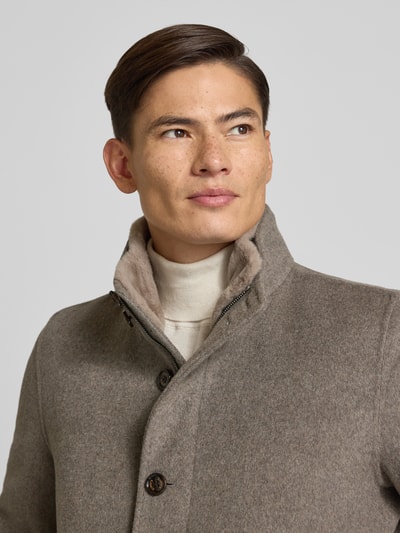 GimoS Regular fit jack van scheerwolmix Beige - 3