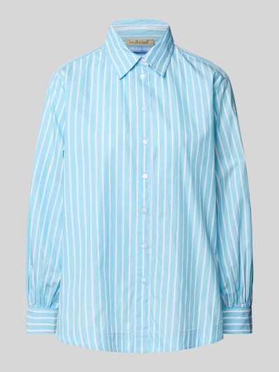 Smith and Soul Relaxed fit overhemdblouse met knoopsluiting Groen - 2