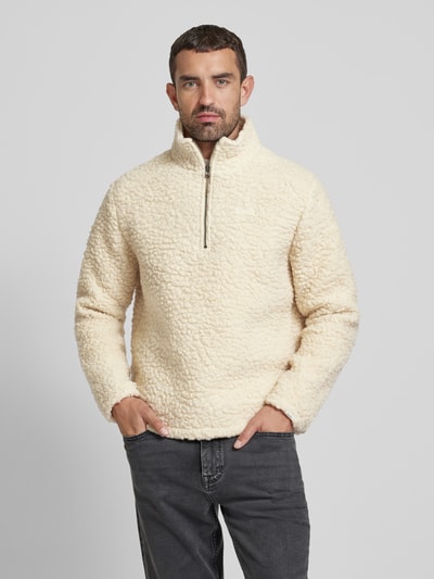 Forét Strickpullover mit Stehkragen Modell 'WAVE' Offwhite 4