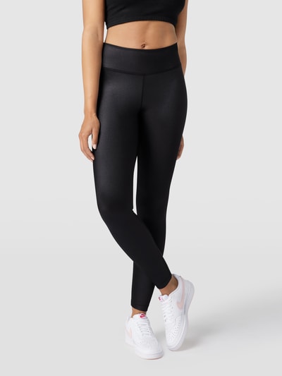 NIKE TRAINING Sportlegging met labelprint Zwart - 4