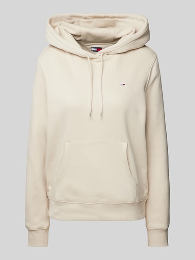 Tommy Jeans Hoodie mit Logo-Stitching Beige 1