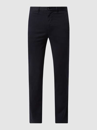 Tommy Hilfiger Slim Fit Chino mit Stretch-Anteil Modell 'Bleecker' Marine 2