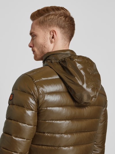 SAVE THE DUCK Steppjacke mit Zweiwege-Reißverschluss Modell 'Holden' Oliv 3