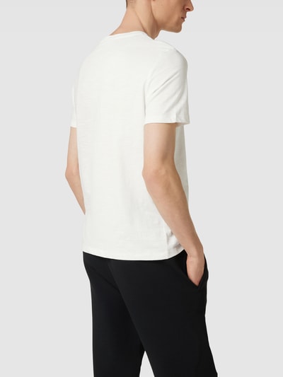 Casual Friday T-shirt met borstzak, model 'THOR' Offwhite - 5