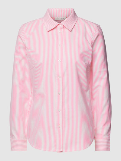 Christian Berg Woman Overhemdblouse met streepmotief Neon roze - 2