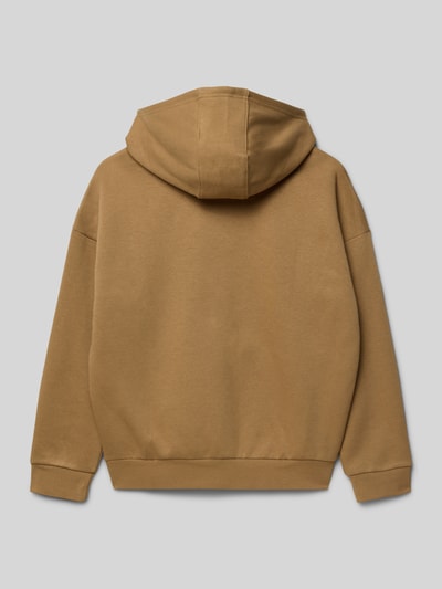 adidas Originals Hoodie mit Label-Stitching Hellbraun 3