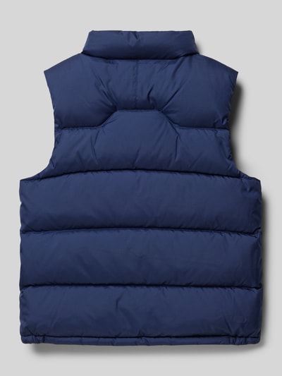 Polo Ralph Lauren Teens Bodywarmer met opstaande kraag en labelstitching Marineblauw - 3