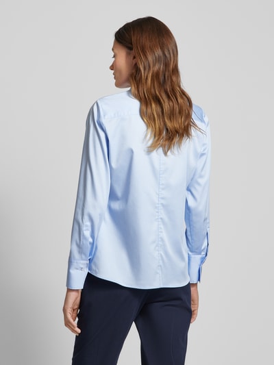 Eterna Overhemdblouse met knoopsluiting Bleu - 5