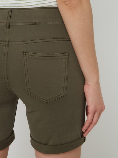 Tom Tailor Regular Fit Bermudas mit Stretch-Anteil Khaki 3