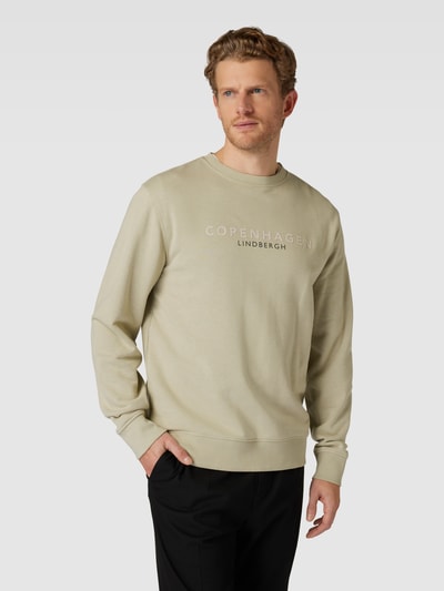 Lindbergh Sweatshirt mit Rundhalsausschnitt Beige 4