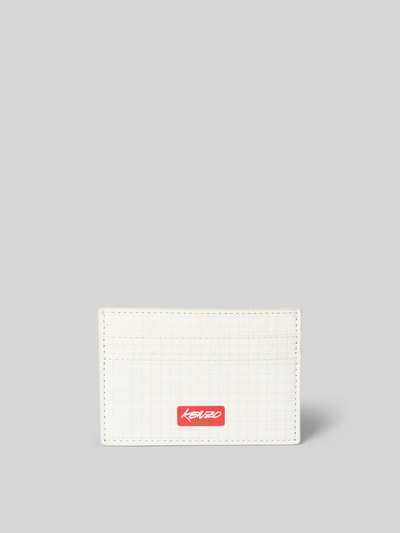 Kenzo Card Holder mit Logo-Print Weiss 1