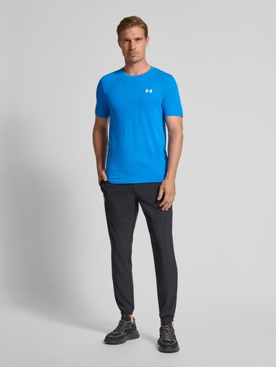 Under Armour T-shirt z okrągłym dekoltem model ‘Vanish Seamless Novelty’ Szaroniebieski 1