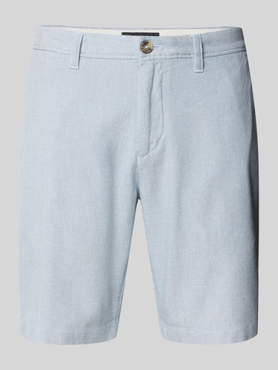 Marc O'Polo Slim Fit Shorts aus Baumwoll-Mix Modell 'SALO' Hellgrau 2