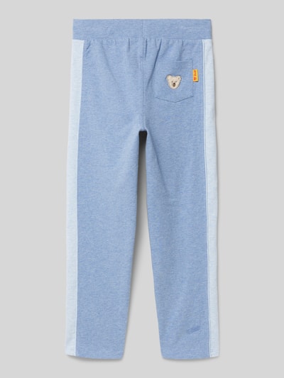 Steiff Straight Leg Sweatpants mit Logo-Badge Bleu 3