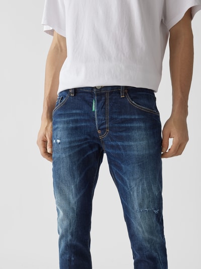 Dsquared2 Regular Fit Jeans im Distressed-Look Jeansblau 3