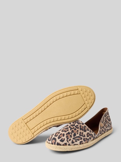 Verbenas Espadrilles in dierenlook, model 'CARMEN LEOPARDO' Camel - 4