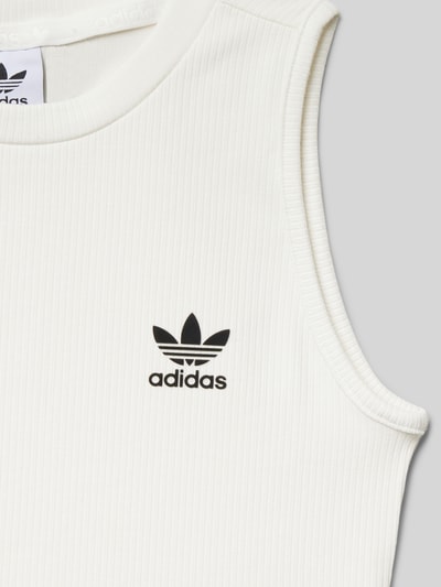 adidas Originals Tanktop in Ripp-Optik Weiss 2