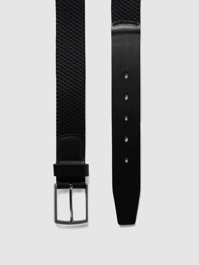 Lloyd Men's Belts Gürtel aus Leder und Textil  Black 4