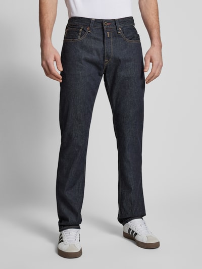 Replay Regular fit jeans in 5-pocketmodel, model 'DERRYCK' Jeansblauw - 4