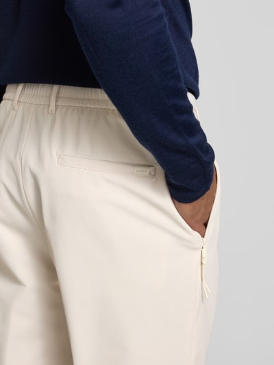 BOSS Anzughose mit Reißverschlusstasche Modell 'GENIUS' Offwhite 3