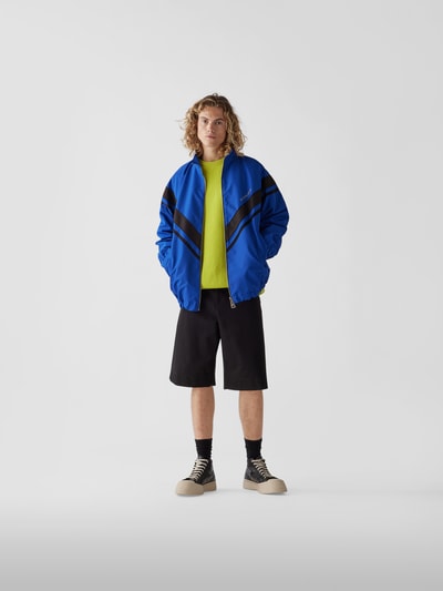Khrisjoy Jacke mit Kontraststreifen Royalblau 1