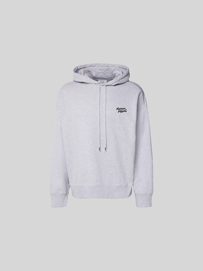 MAISON KITSUNÉ Hoodie mit Kapuze Hellgrau Melange 2