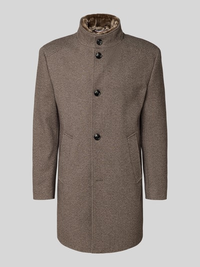 bugatti Mantel mit Stehkragen Beige 2