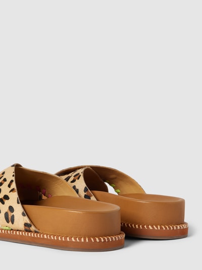 Sandalen met online dierenprint