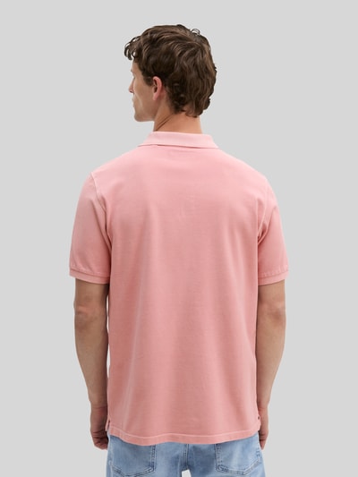 Marc O'Polo Regular Fit Poloshirt aus reiner Baumwolle mit Logo-Stitching Rose 5