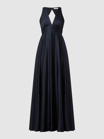 Jake*s Cocktail Abendkleid aus Satin Marine Melange 2