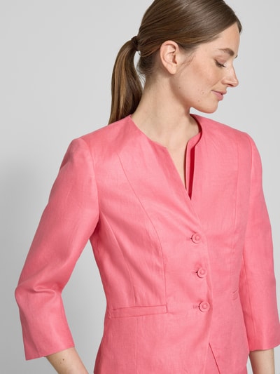 WHITE LABEL Blazer mit Leistentaschen Pink 3