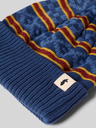 Cotopaxi Beanie met labeldetails Marineblauw - 2