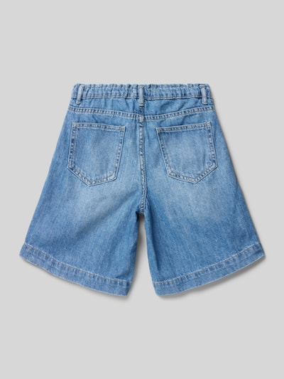 Only Wide Leg Jeansshorts aus reiner Baumwolle Modell 'COMET' Hellblau 3