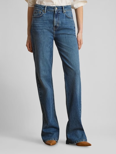Lauren Ralph Lauren Straight Fit Jeans aus Baumwoll-Mix im 5-Pocket-Design Jeansblau 4