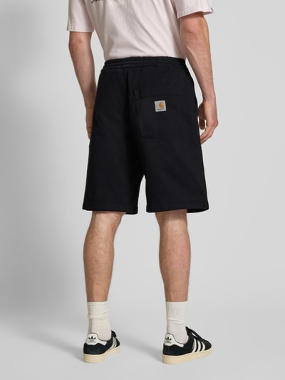Carhartt Work In Progress Szorty z elastycznym pasem model ‘Floyde’ Czarny 5
