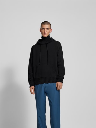 Marni Hoodie in Strick-Optik Black 4