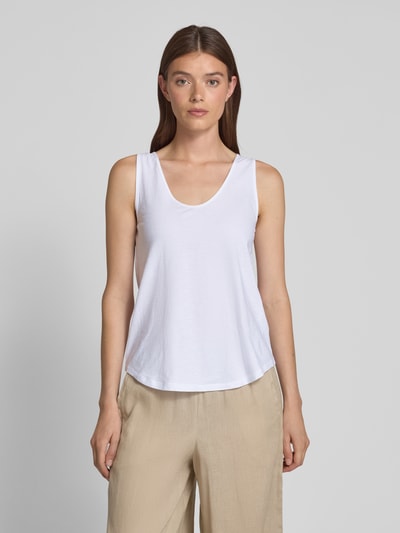 Drykorn Top na ramiączkach z okrągłym dekoltem model ‘SAIMI’ Biały 4