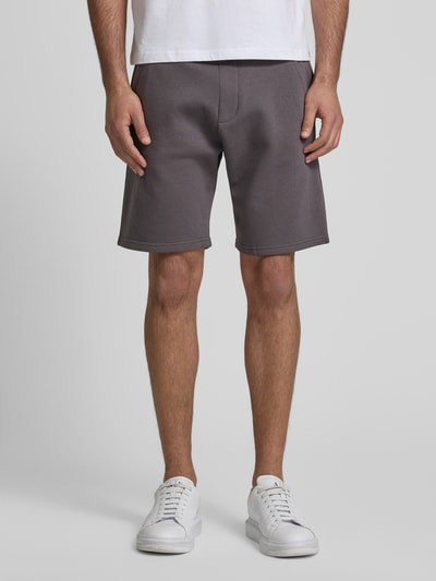 MCNEAL Shorts mit elastischem Bund und Eingrifftaschen Dunkelgrau 4