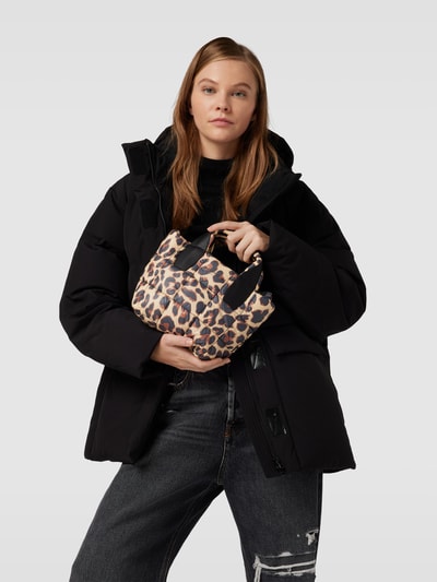 Vee Collective Crossbody Bag mit Allover-Animal-Print Hellbraun 1