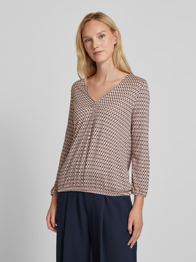 OPUS Longsleeve mit 3/4-Ärmel Modell 'Sannah' Rose 4