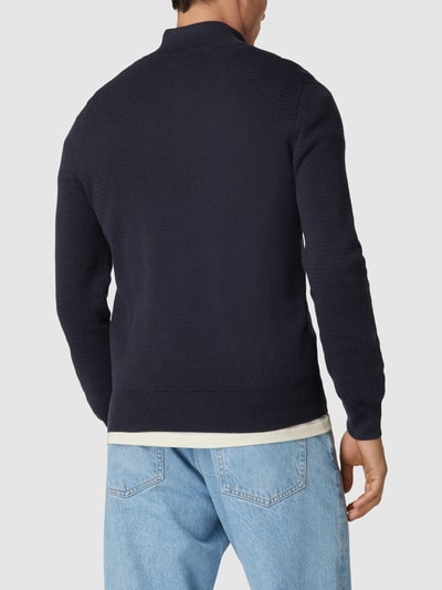 Polo Ralph Lauren Strickpullover mit Label-Stitching Marineblau 5
