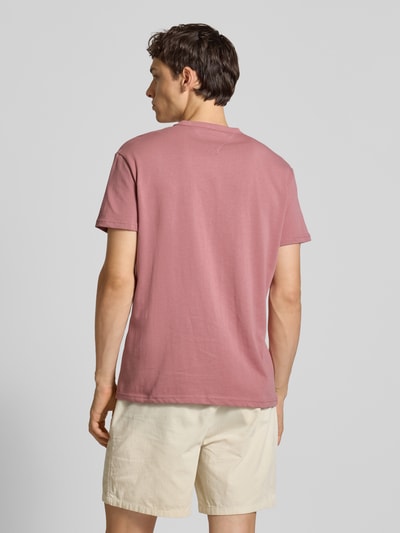 Tommy Jeans Regular fit T-shirt van puur katoen Koraal - 5