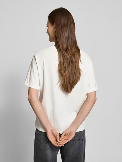 Jake*s Casual T-Shirt mit Peanuts®-Print Offwhite 5