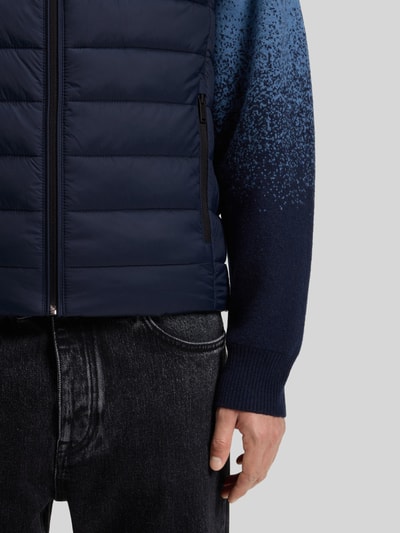 BOSS Orange Slim fit bodywarmer met labelpatch, model 'ODENO2' Zwart - 6