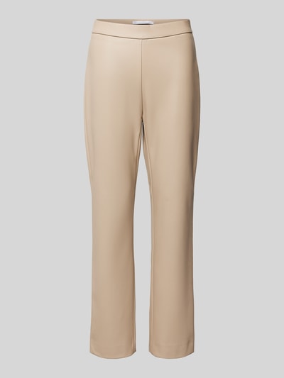 Raffaello Rossi Bootcut Stoffhose in verkürzter Passform Modell 'MACY' Sand 1