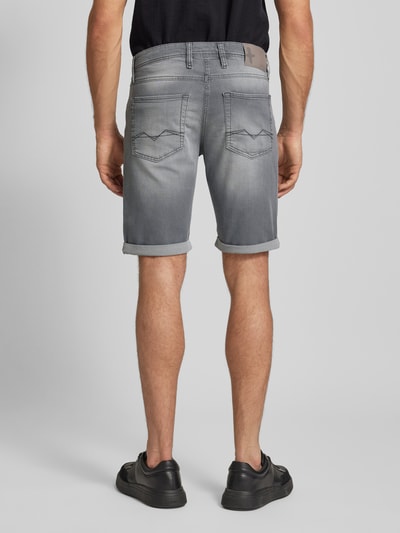 MAC Slim fit jeansbermuda in 5-pocketmodel, model 'Jogn' Lichtgrijs - 5