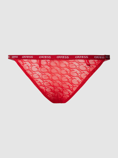 Guess String in semitransparentem Design Modell 'EDYTHA' Rot 3