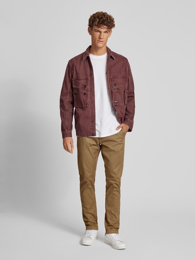 G-Star Raw Skinny Fit Chino mit Gesäßtaschen Beige 1