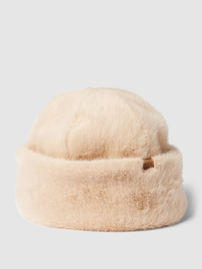 Barts Czapka beanie ze sztucznego futra model ‘CHERRYBRUSH’ Szarobrązowy 1