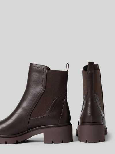 Tamaris Chelseas mit Zuglasche Dunkelbraun 2